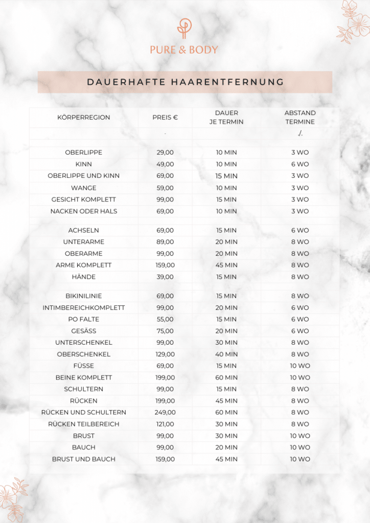 Preisliste-Dauerhafte-Haarentfernung-neu-724x1024 Laser Haarentfernung